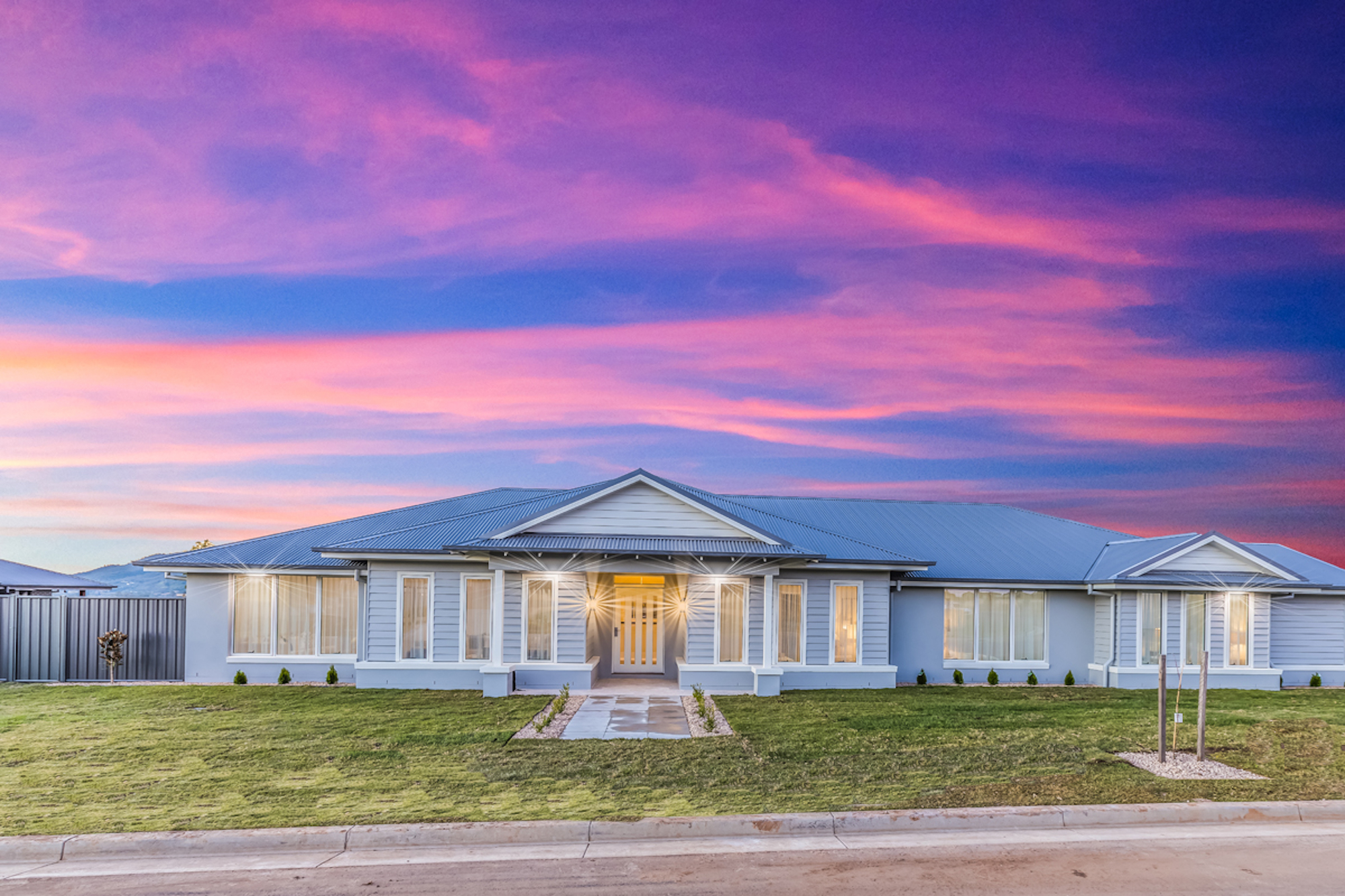 Tamworth home facade