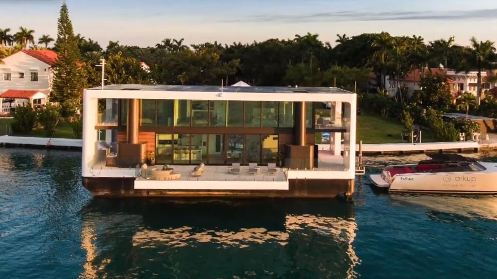 Floating mansion for sale for $7.9 million. Picture: Mansion Global