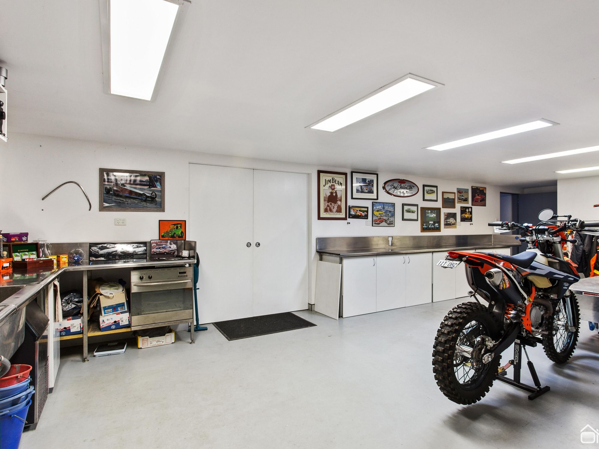 Man cave garage