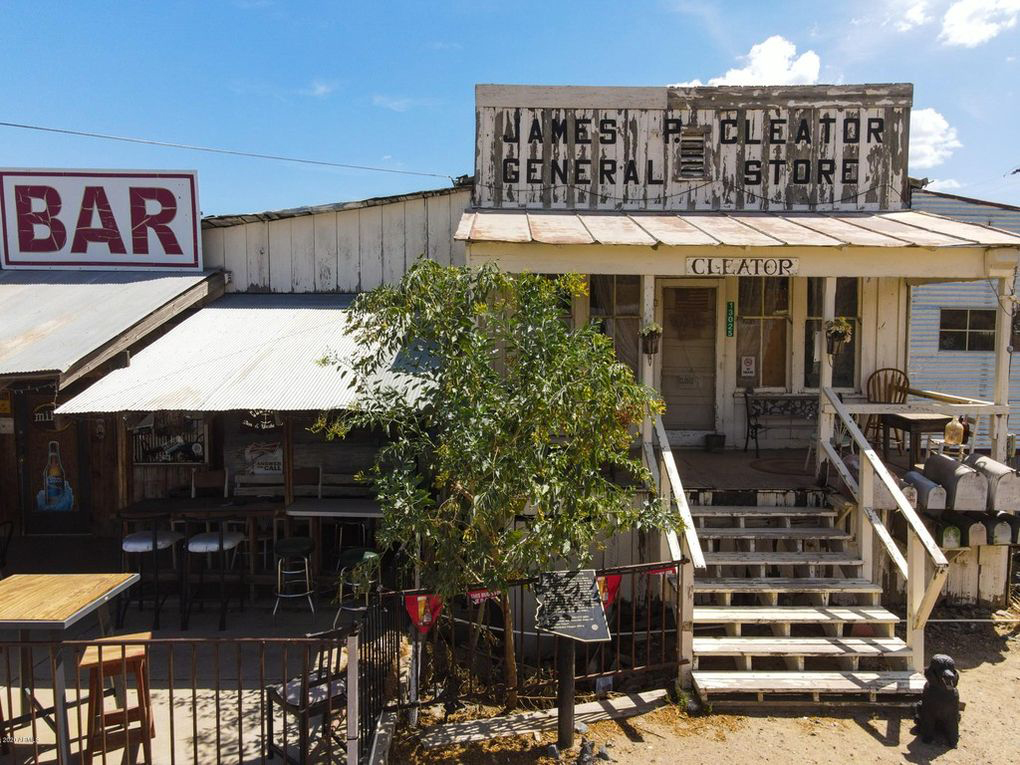 Defunct Arizona Cleator town general store and bar