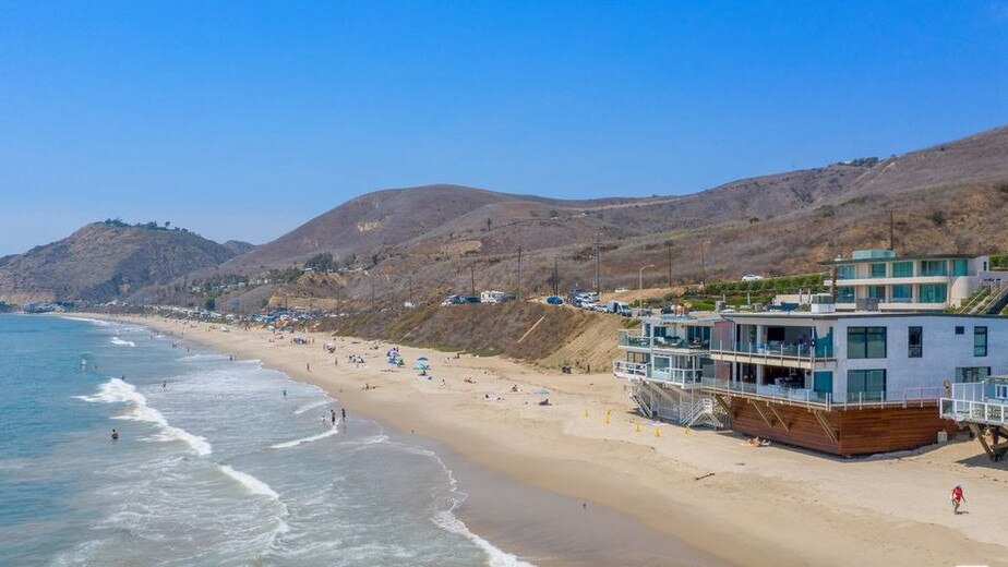 Actor Matthew Perry has put his Malibu beach house on the market for $20.7 million. Picture: Realtor