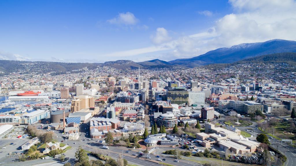 Hobart aerial