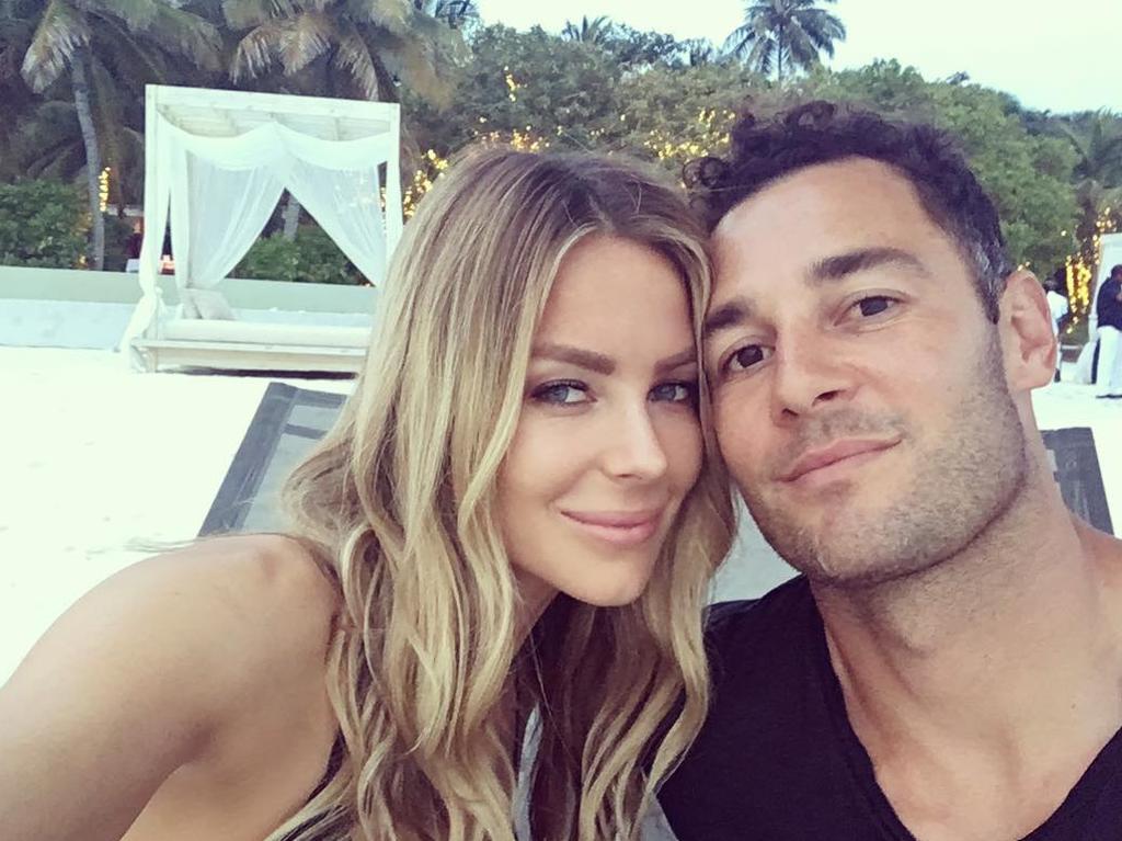 Jennifer Hawkins and Jake Wall Instagram