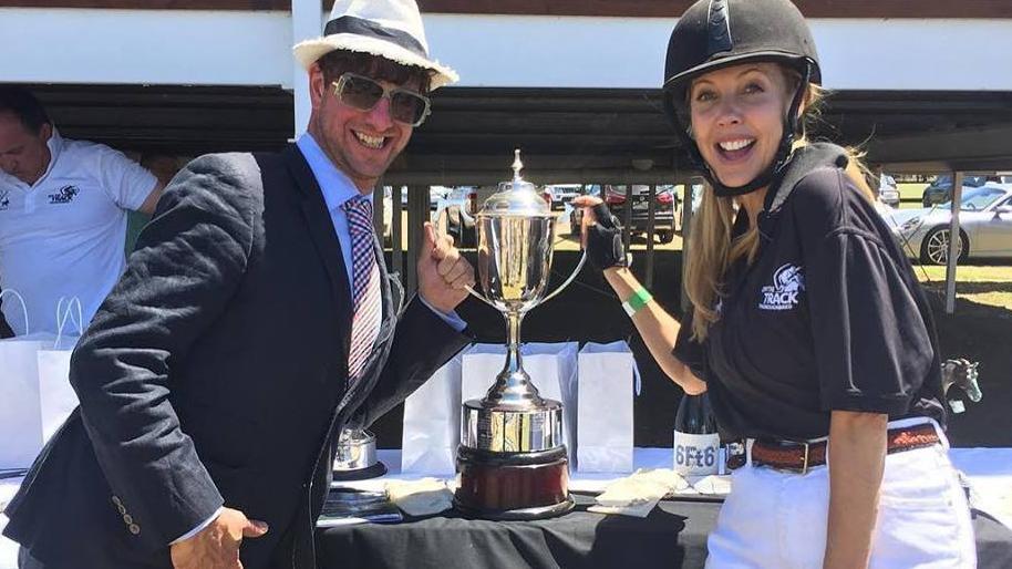 Catriona Rowntree attended the Ballarat Cup at the Yaloak Polo Club earlier this year. Photo from Yaloak Polo Club Facebook page.