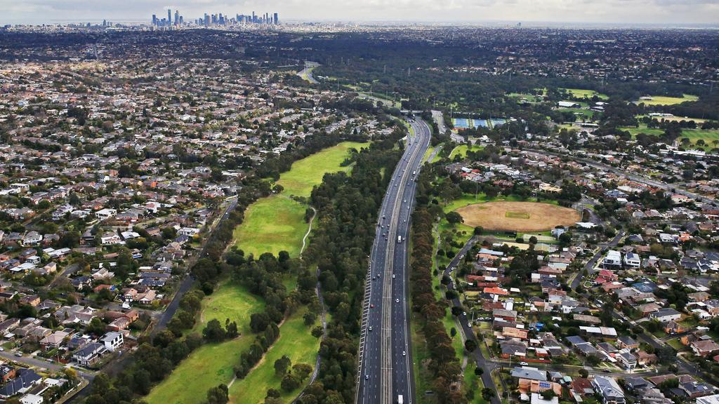 Melb From the Air