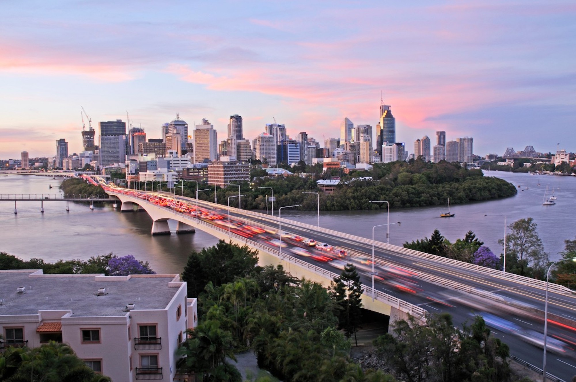 Brisbane City Skyline