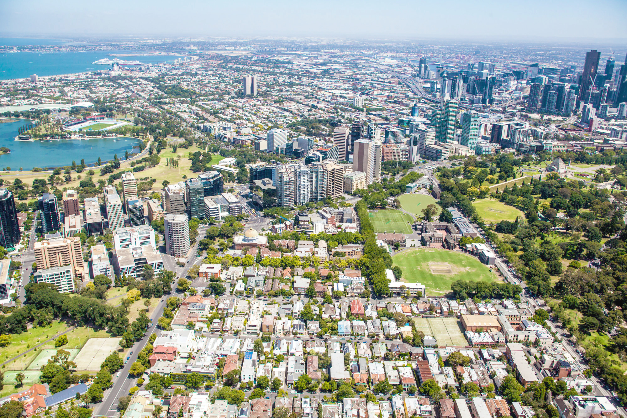 Melbourne, St Kilda Road