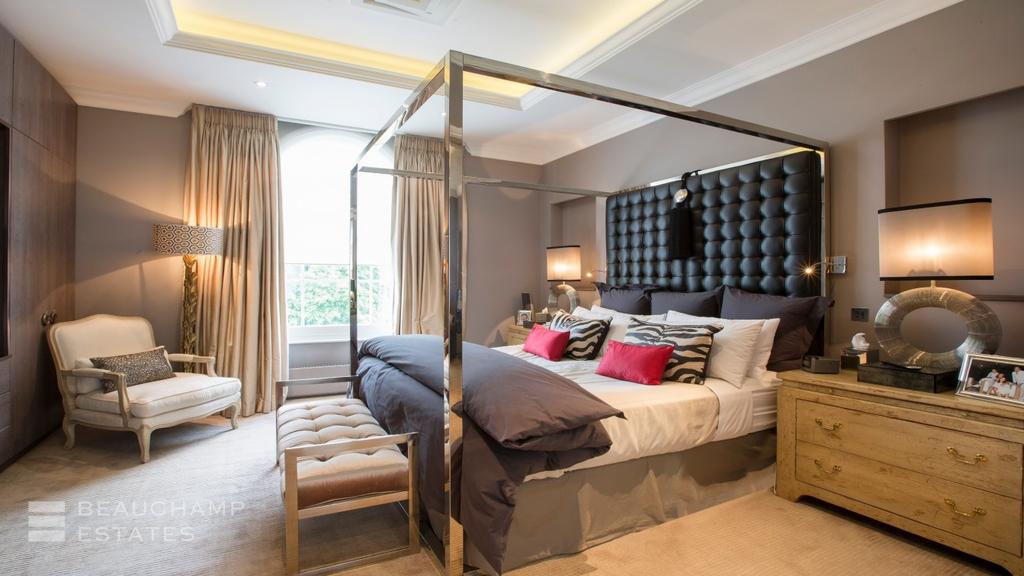 Rihanna’s eight-bed London pad on sale. Picture: