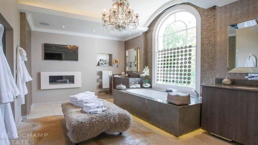 Rihanna’s eight-bed London pad on sale. Picture: