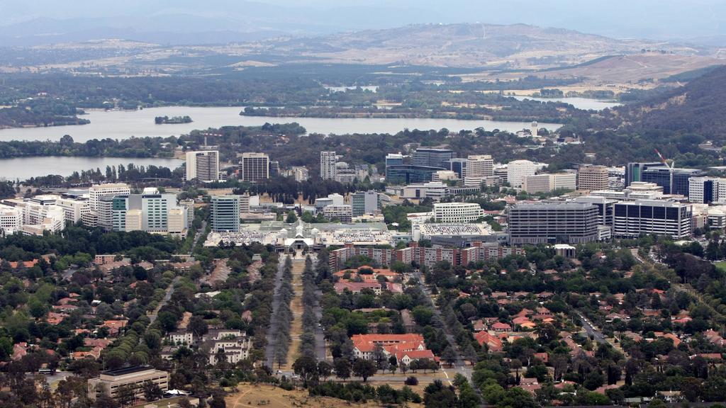 photographs of Canberra for Australian feature.. Canberra city centre